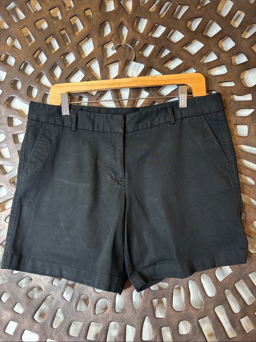 🖤 Classic Cotton Shorts Women's 12 Counterparts Black Stretch Pockets 🖤  🖤 Co